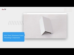 Anodisatie 6063 Industrieel geextrudeerde aluminiumprofielen Elektrisch deksel