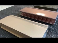 6061 Aluminium extrusieprofiel poeder geschilderd / geanodiseerd voor lift