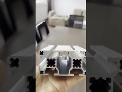 T6 Tempered Aluminium Profile System 40X40 Slot Anodized Fressen Buigen Snijden