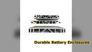 Op maat gemaakte aluminium batterijbehuizingen