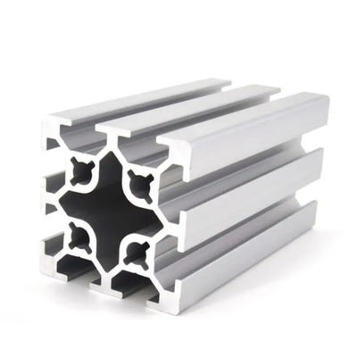 8 Slots T-Slot Aluminum Profile System with 40*40, 80*80, 100*100 Dimensions and Customized Color Options