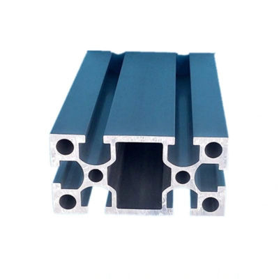 Silvery Anodized Anti Scratch T-Slot Aluminum Profile for High Load Capacity Conveyor Systems