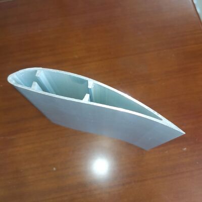 6063 Alloy Industrial Aluminum Fan Blade with Anodized Surface and Customized CNC Machining