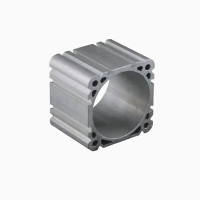 6063 6061 Alloy Customized CNC Machining Aluminum Profile with Anodized Surface for Electric Motor Shell