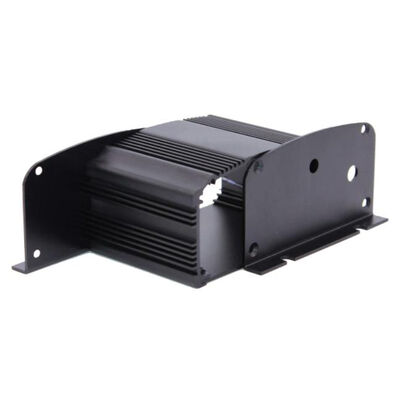 CNC Milling Drilling Aluminum Enclosure Housing Black Anodizing Shell