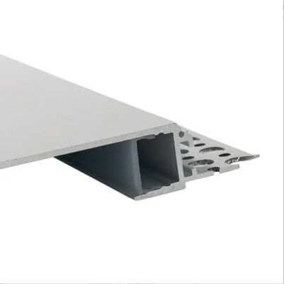 Brushed Anodized Aluminium LED Extrusion Channel Profile with CNC Processing