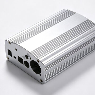 OEM Square Audio Amplifier Aluminum Heatsink Extrusion Profile and Extruded Aluminum Enclosure