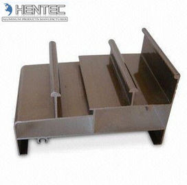 Bruine het anodiseren Uitgedreven Aluminiumvormen 6063 - T5/6060 - T6