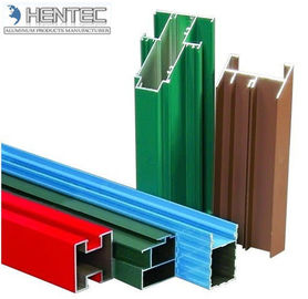 Van de het Vensteruitdrijving van het Customerizedaluminium Profielen Houten Gebeëindigde 6005/6061/6063