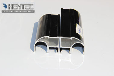 6063 6060 van het de Uitdrijvingenprofiel van de Aluminiumdeur Vormen van de Kleurencustomerized Zwarte