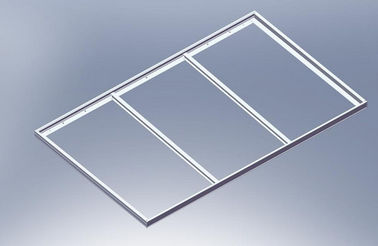 Van het het Zonnepaneelkader van het dak6063-t5 Aluminium de Grenszwarte 40*40mm