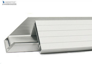 Zwart/Zilverachtig Geanodiseerd 6063 Kader van het Aluminiumzonnepaneel/Zonne Gelamineerde Comités Profielen