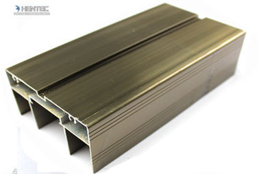 2.0 Uitdrijvingen van de MM. de Dikke Champagne Geanodiseerde Aluminium Deur voor Silding-Deur/Gordijnstofdeur