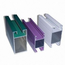 Elektroforetisch Met een laag bedekt 6061 Aluminiumprofiel, Structurele het Aluminiumprofielen van Q/320281/PDWD-2008