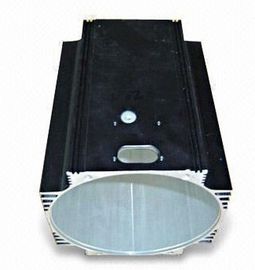 6005 T6 Brons/Zwart Industrieel Aluminiumprofiel, Zonnepv Uitgedreven Cilinder Shell