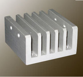 Opgepoetst staal/Elektroforetische de Uitdrijvingsprofielen van Aluminiumheatsink met het Vervaardigen