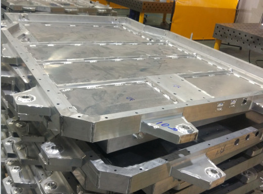Elektrisch voertuigchassis/het Afgietseldelen van de Aluminiummatrijs/EV Batterijbijlage