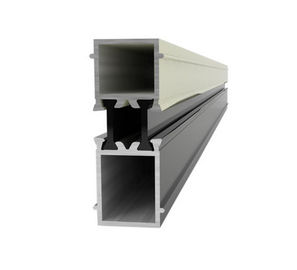 Poeder Geschilderde de Uitdrijvingsprofielen van het Aluminiumvenster voor Dubbele Verglazingsopenslaand raam