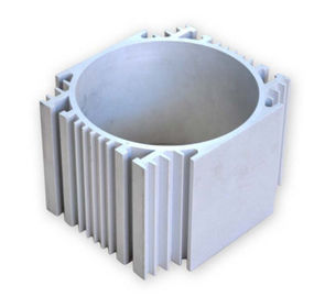 Geanodiseerde de Profielen Elektrodekking van de Aluminiumuitdrijving/Aluminium Elektrische Motor Shell