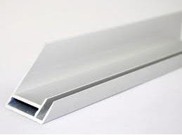 Het zilverachtige Geanodiseerde Kader van het het Zonnepaneelaluminium van het Aluminiumkader met Knipsel/het Boren