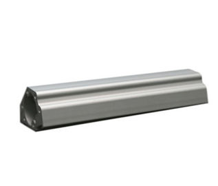 6082, 2A12, 2024, 7075, 7055, 7150 Zilveren geanodiseerde aluminium geëxtrudeerde profielen / snijden / boren / CNC-bewerking