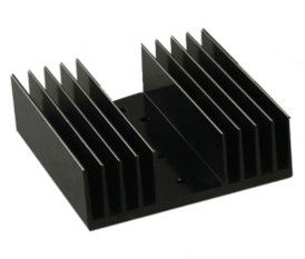 Zwarte Geanodiseerde de Uitdrijvingsprofielen van Aluminiumheatsink, Aluminiumradiator