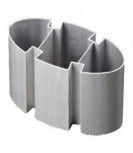 De Profielen van de aluminiumuitdrijving, Aluminiumbijlage/Dekking/Shell