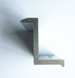 De geanodiseerde Klem van het Aluminiumbeëindigen voor Zonnedak Opzettend Systeem/35mm/40mm/45mm /50mm