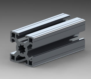 OEM Uitgedreven het Aluminiumkanaal van de Aluminiumuitdrijving Profielen met het Boren/het Snijden