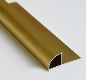 Geanodiseerde Industriële Aluminiumprofielen/Rould Gesloten de Versieringsprofiel van de Typetegel