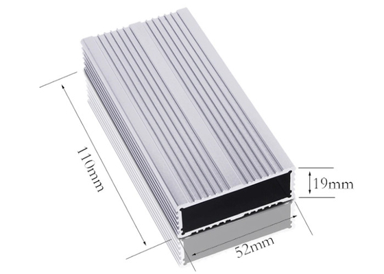 Silkscreen Printing Aluminium Extrusions voor Audio Telecom Box / Customized Power AMP Box / OEM Circuit Enclosure
