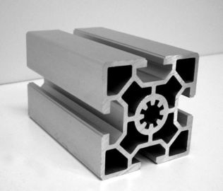 6005 zwaluwstaart het Zilverachtige Geanodiseerde Industriële het Systeemaluminium van het Aluminiumprofiel Uitdrijving