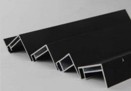 Het zwarte Geanodiseerde Kader van het Aluminiumzonnepaneel voor Dak en Grond