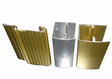Zilverachtig/Gouden Industrieel Aluminiumprofiel met Knipsel/Ponsen/het Boren