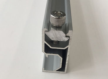 Industrieel Aluminium 6063 Aangepaste Zonne het Opzetten Sporen met Poeder het Schilderen