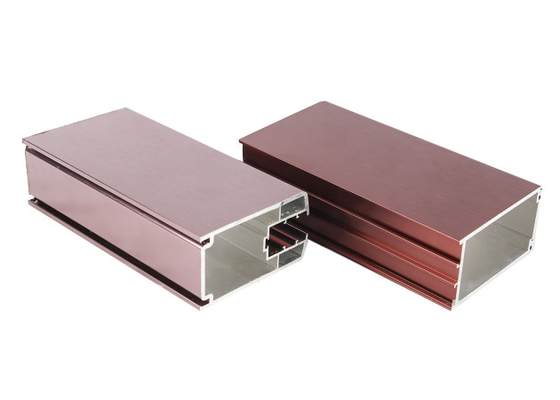 Houten graanoverdracht Aluminium venster extrusieprofiel 6063-T5