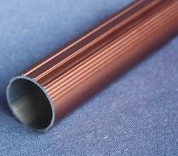 De ronde T6061 Geanodiseerde Aluminiumbuis, Poedernevel bedekte Geborsteld Aluminiumbuizenstelsel met een laag