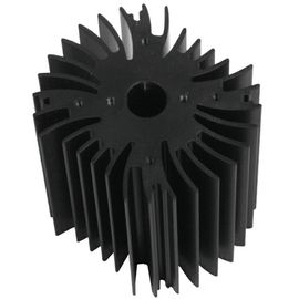 Het boren van het Notitieboekje Koelere Heatsink van het Bronsaluminium de Uitdrijvingsprofielen Industrieel met CNC het Machinaal bewerken