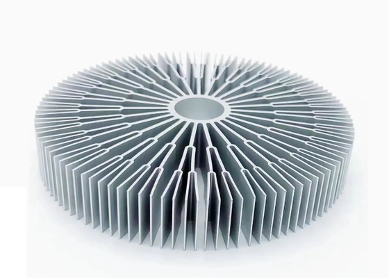 Elektroforetische / zilveren geanodiseerde aluminium extrusieprofielen met hoge vermogen