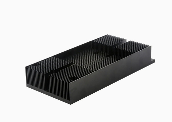 Zwart geanodiseerd 6060 Grote grootte aluminium extrusieprofielen T66