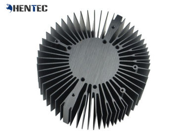 6063 - T5 Koeler/Radiator/Aluminium Geanodiseerde de Zwarte van de Uitdrijvingsprofielen van Heatsink