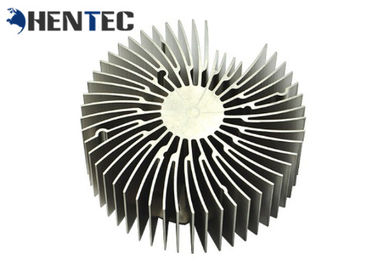 Duurzame Zilverachtige Geanodiseerde de Uitdrijvingsprofielen van Aluminiumheatsink voor Geleid Licht