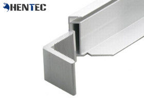 Zilverachtige Geanodiseerde Bevoegdheden Zonnekaders, het Zonnepaneel Opzettend Kader van de Aluminiumlegering