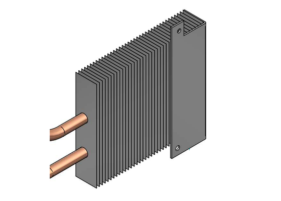 Koperbuis lassen Aluminium vinnen radiator Aluminium servers Warmteafvoer