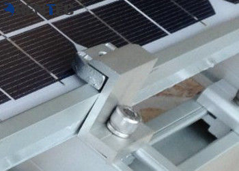 PV zet het Zonnedak van de Beëindigenklem Systeem 6063 op - T5-het Aluminium dreef Profielen uit