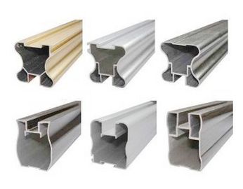 Eenvoudig de Gordijngevelprofiel van het Structuuraluminium Voor Woningbouw