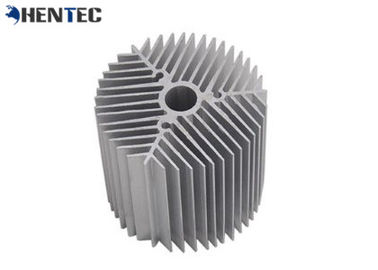 Van het Aluminiumheatsink van Ce Zilverachtige Geanodiseerde de Uitdrijvingsprofielen voor Geleide Lamp