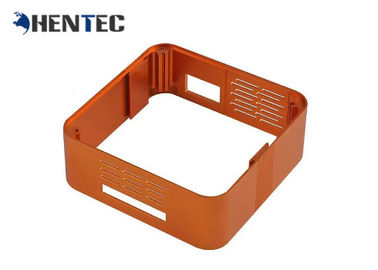 De oranje Kleur paste de Uitgedreven Bijlage van Aluminiumpcb met het Gebeëindigde Machinaal bewerken aan