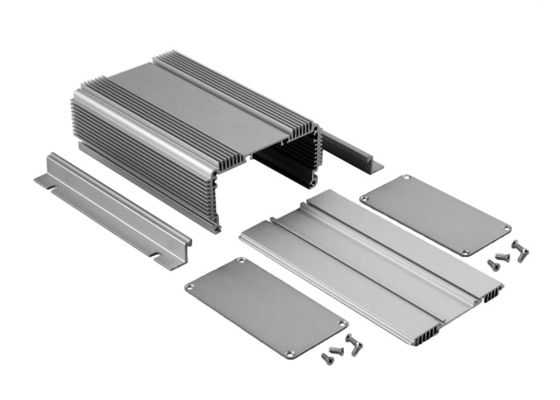 Gekleurde Geanodiseerde T5 Uitgedreven Audio de Versterkerhuisvesting Shell van de Aluminiumbijlage
