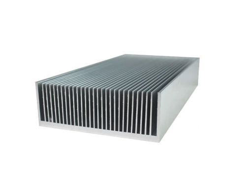 Geanodiseerd 6005 Heatsink-Aluminiumuitdrijving Waterkoeling/Luchtkoeling